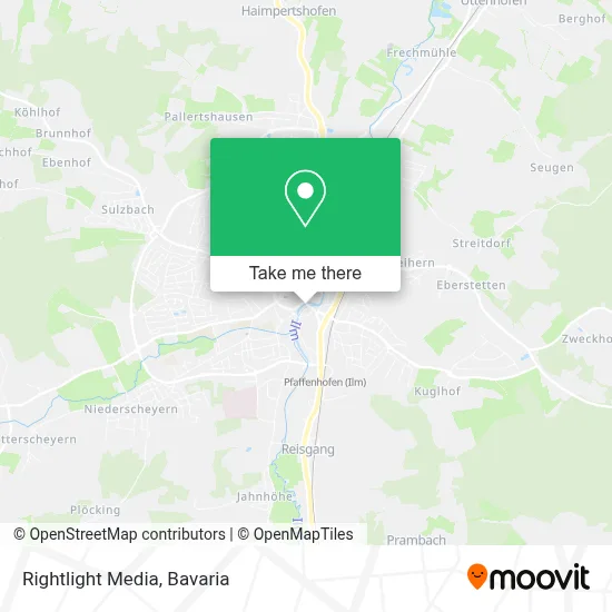 Rightlight Media map