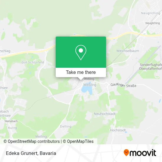 Edeka Grunert map