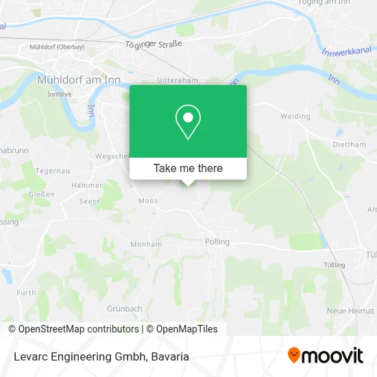 Levarc Engineering Gmbh map
