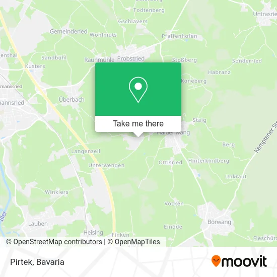 Pirtek map