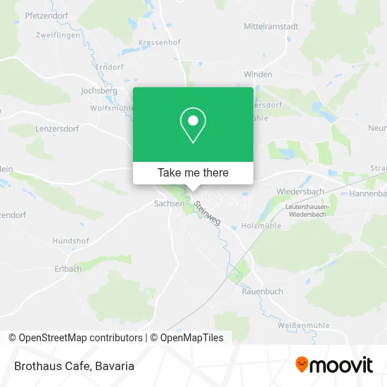 Brothaus Cafe map