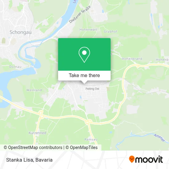 Stanka Lisa map