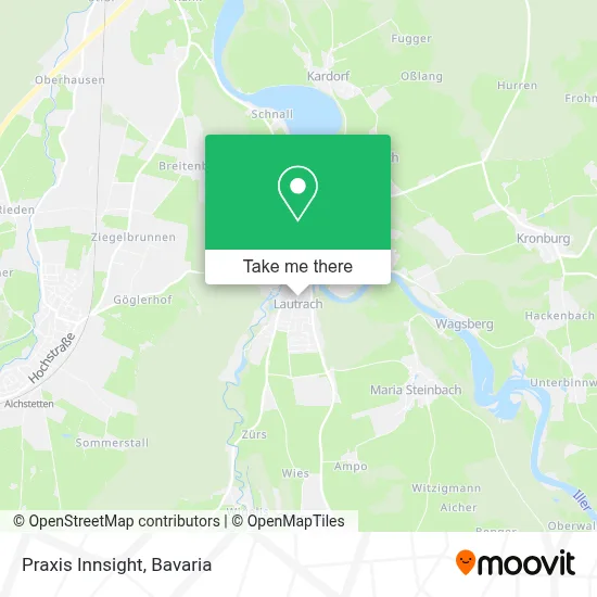 Praxis Innsight map
