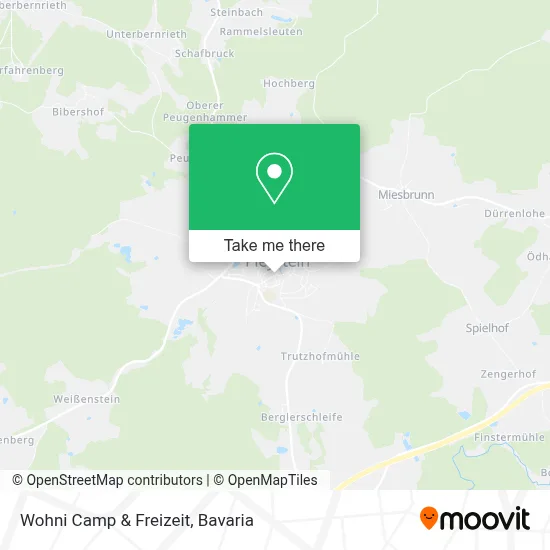 Wohni Camp & Freizeit map