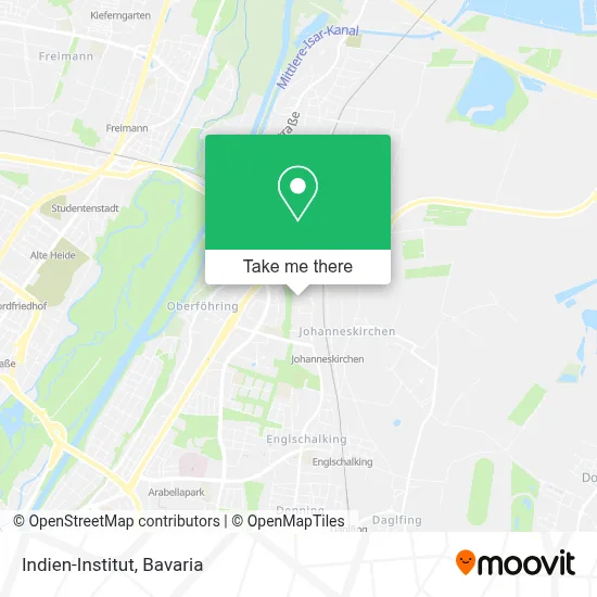 Indien-Institut map