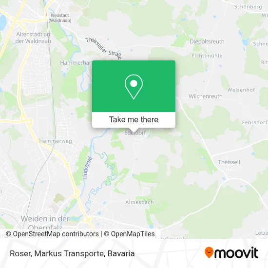 Roser, Markus Transporte map
