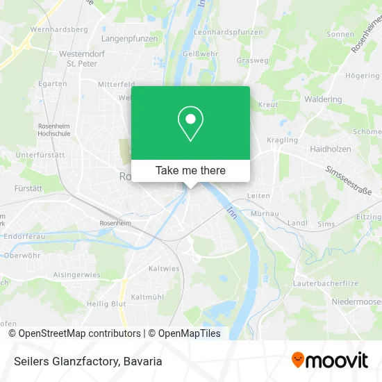Seilers Glanzfactory map