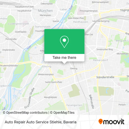 Auto Repair Auto Service Stiehle map