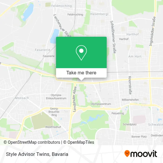Style Advisor Twins map