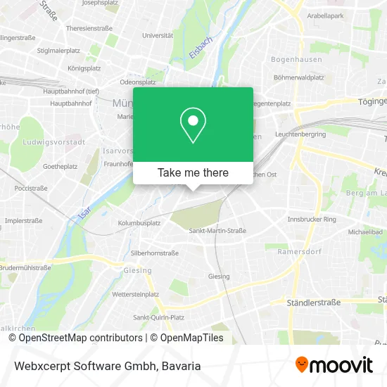 Webxcerpt Software Gmbh map