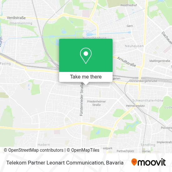 Telekom Partner Leonart Communication map