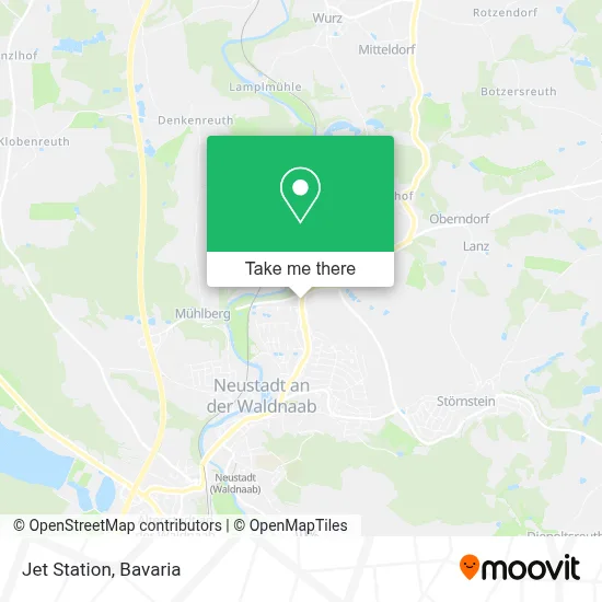 Jet Station map