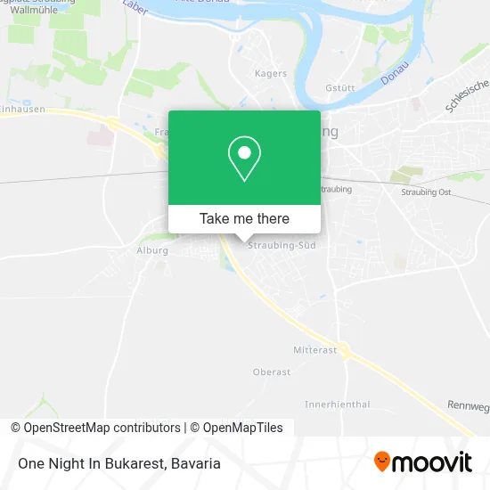 One Night In Bukarest map