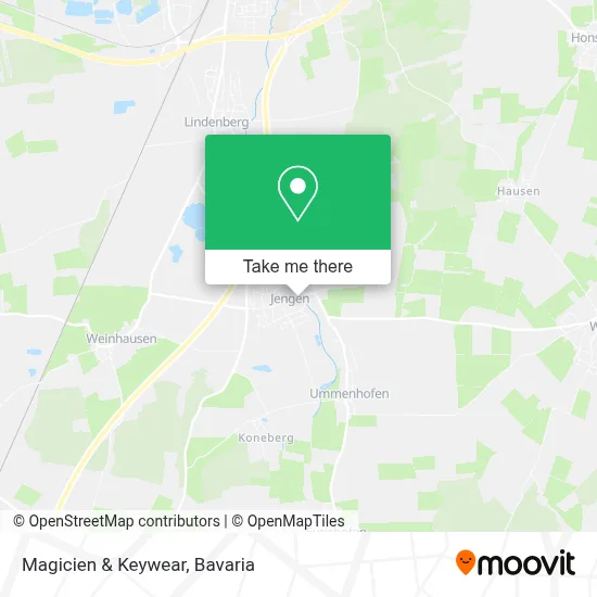 Magicien & Keywear map