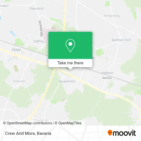 Crew And More map