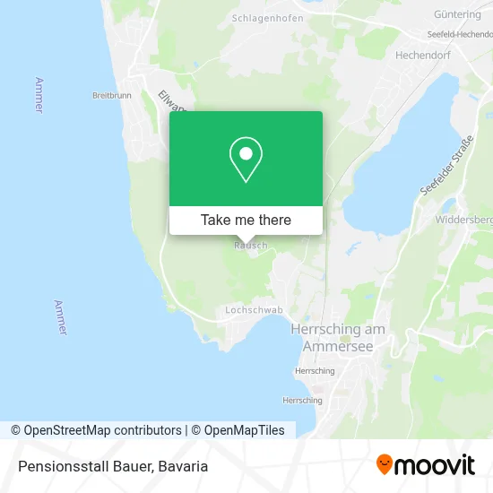 Pensionsstall Bauer map
