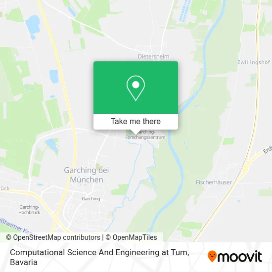 Computational Science And Engineering at Tum map