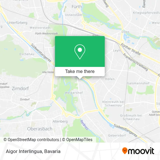 Aigor Interlingua map