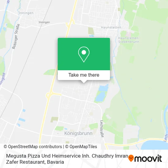 Megusta Pizza Und Heimservice Inh. Chaudhry Imran Zafer Restaurant map