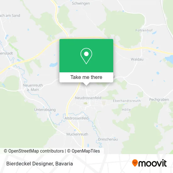 Bierdeckel Designer map