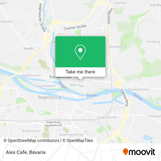 Alex Cafe map