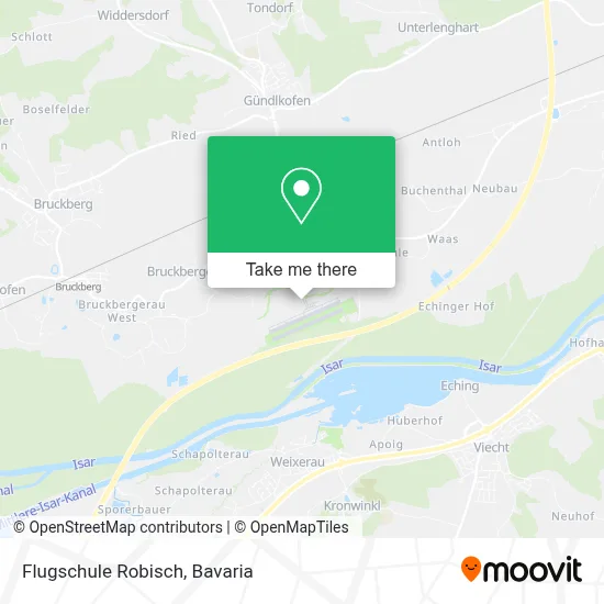 Flugschule Robisch map