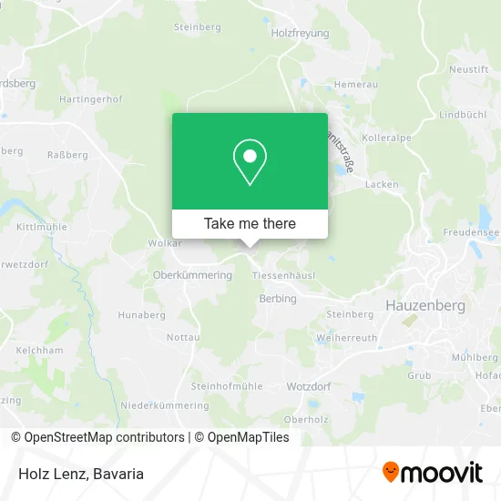 Holz Lenz map