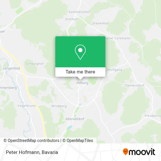 Peter Hofmann map