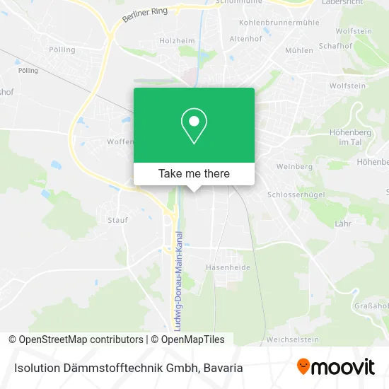 Isolution Dämmstofftechnik Gmbh map