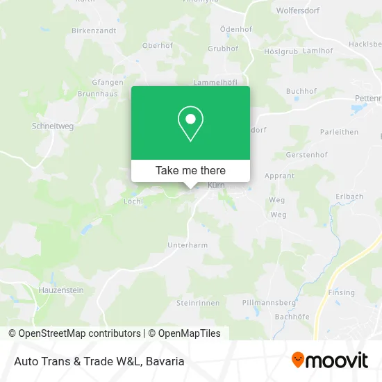 Auto Trans & Trade W&L map