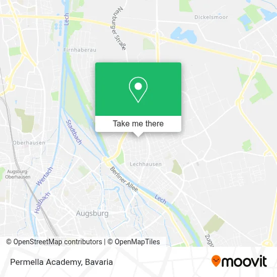 Permella Academy map