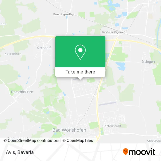 Avis map