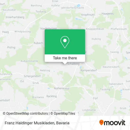 Franz Haidinger Musikladen map