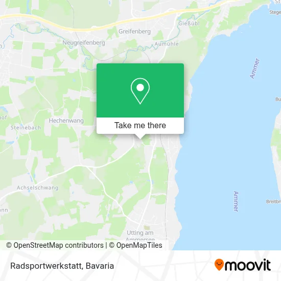 Radsportwerkstatt map