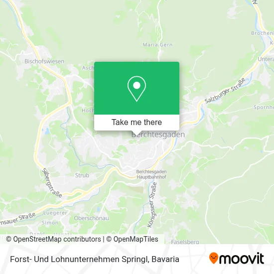 Forst- Und Lohnunternehmen Springl map