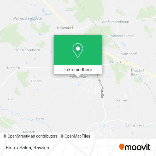 Bistro Salsa map
