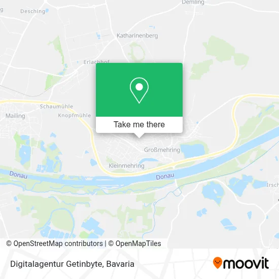 Digitalagentur Getinbyte map