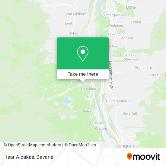 Isar Alpakas map