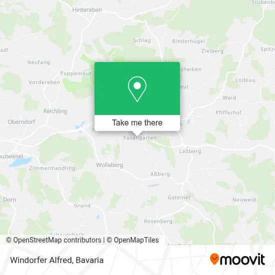 Windorfer Alfred map