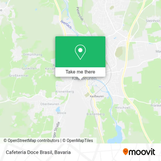 Cafeteria Doce Brasil map