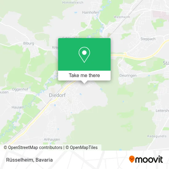 Rüsselheim map