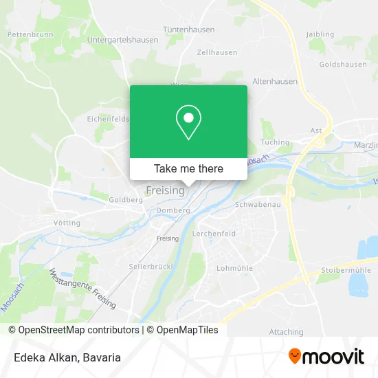 Edeka Alkan map