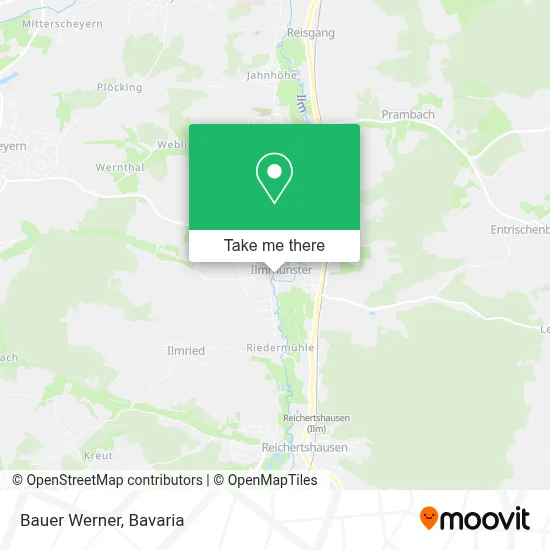 Bauer Werner map