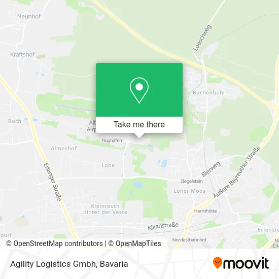 Agility Logistics Gmbh map