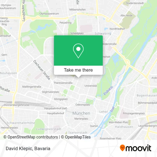 David Klepic map