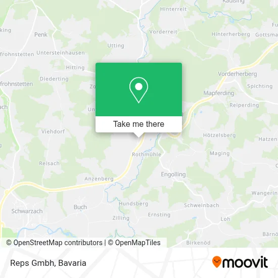 Reps Gmbh map