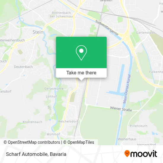 Scharf Automobile map