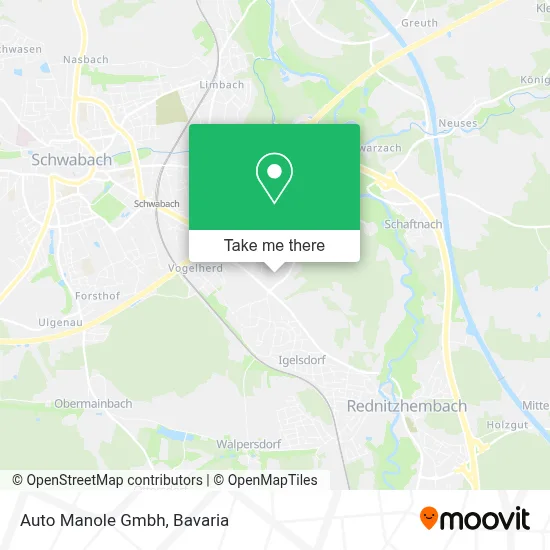 Auto Manole Gmbh map