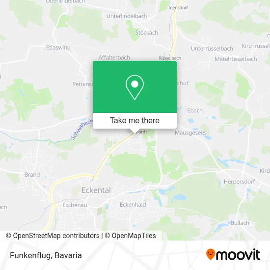 Funkenflug map