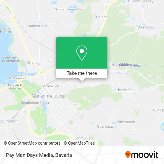 Pay Man Days Media map